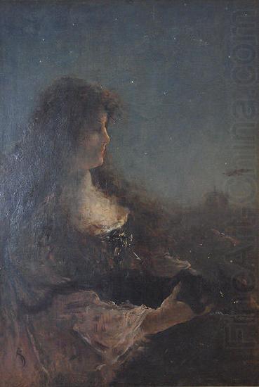 Allegory of the night, Alfred Stevens